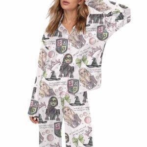 Wicked Fan Satin Pajama Set
