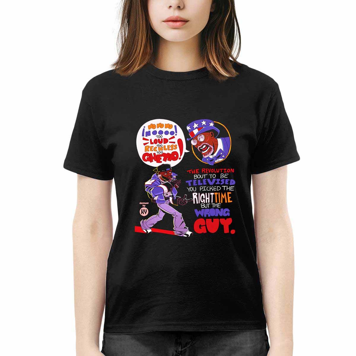 Kendrick Lamar The Revolution Bout To Be Televised You Picked The Right Time Shirt Kendrick Lamar The Revolution Bout To Be Televised You Picked The Right Time Shirt