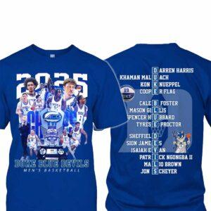 Blue Devils ACC Champions 2025 Shirt