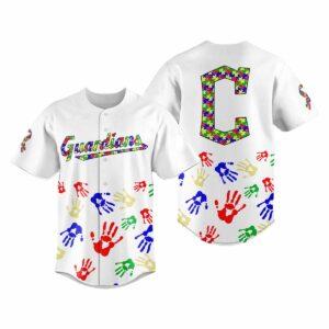 Guardians Autism Awareness 2025 Baseball Jersey