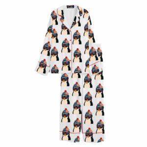 Penguin Resist Hands Off Pajama Set
