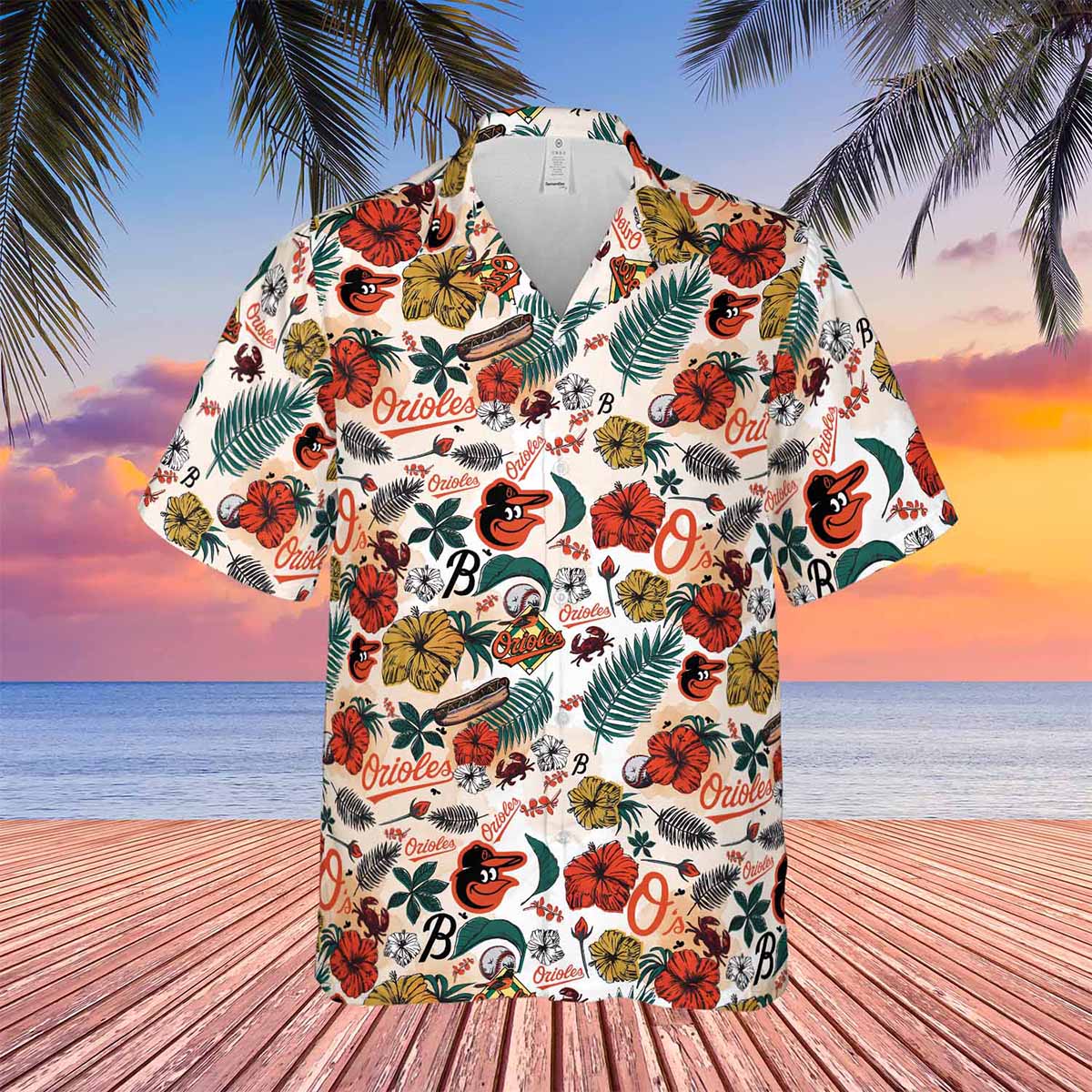 Orioles Floppy Hats Orioles Hawaiian Shirt 2024 Baltimore Orioles