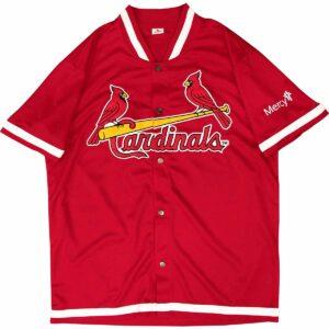 Cardinals Adult Cardinals Retro Warmup Jersey 2025 Giveaway
