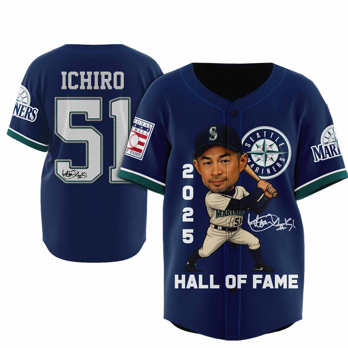 Ichiro Mariners Hall Of Fame Jersey 2025 Ichiro Mariners Hall Of Fame Jersey 2025