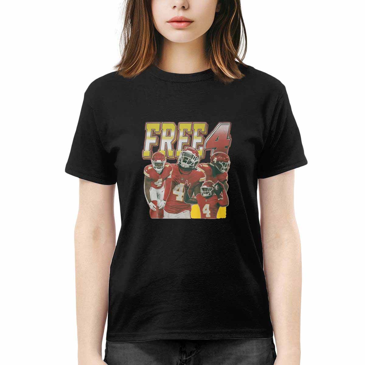 Chiefs Travis Kelce Free 4 Shirt Chiefs Travis Kelce Free 4 Shirt