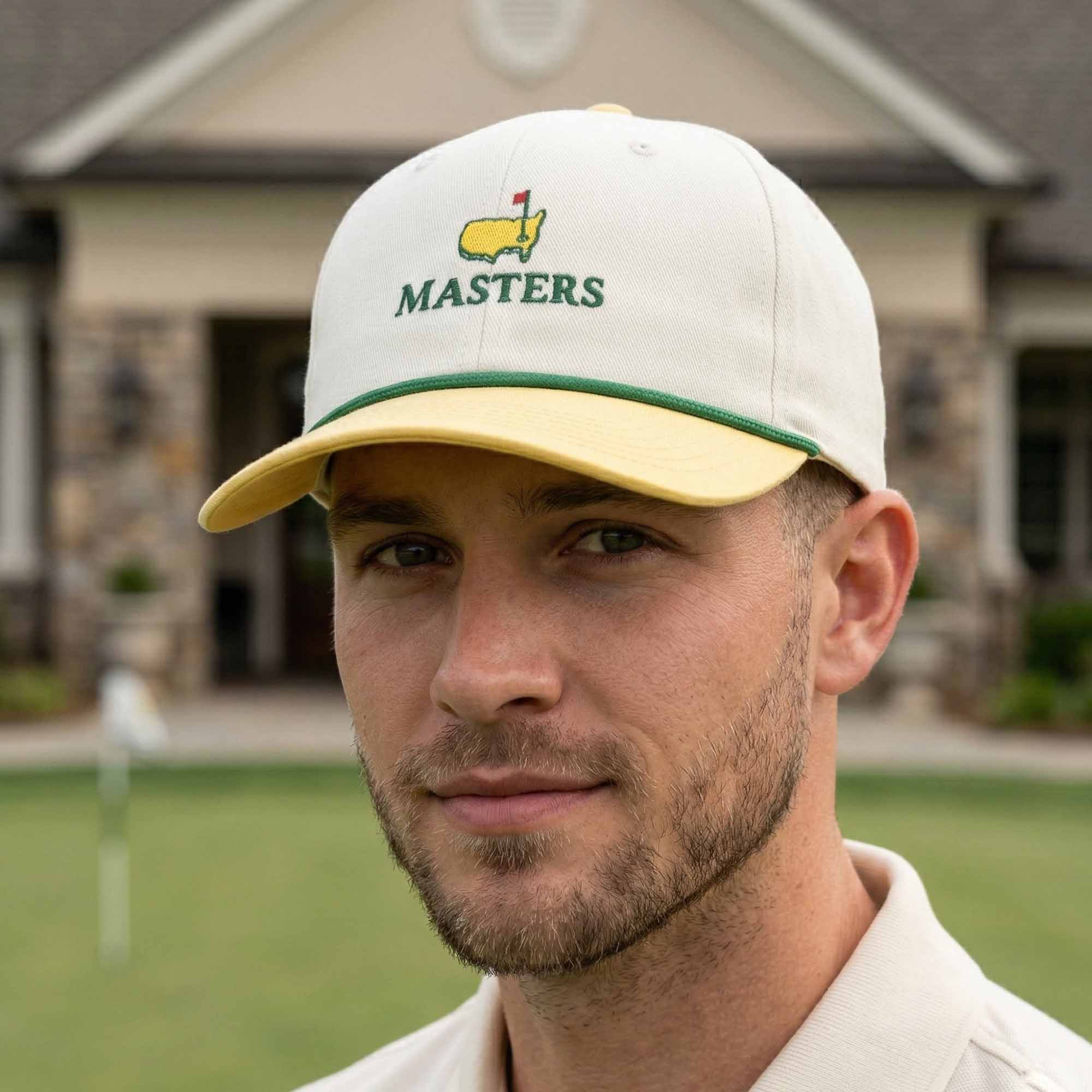 2026 Masters Logo Green Rope Golf Hat - Nouvette