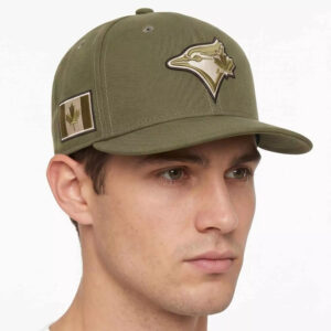 Blue Jays Armed Forces Day 2026 Green Hat